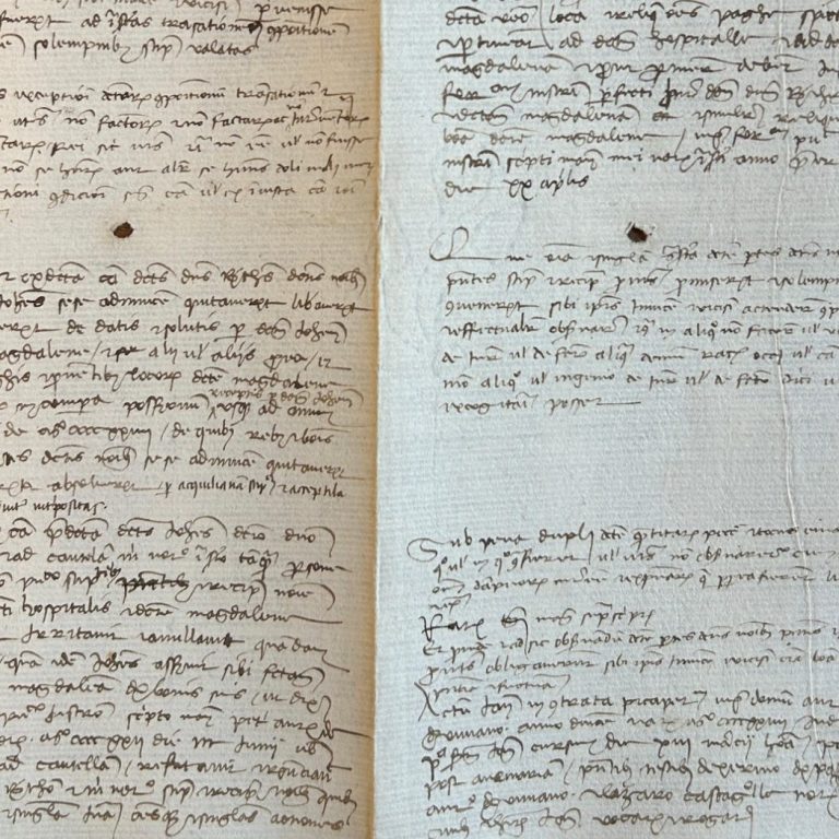 Foto, Text, mittelalterlich, Genua